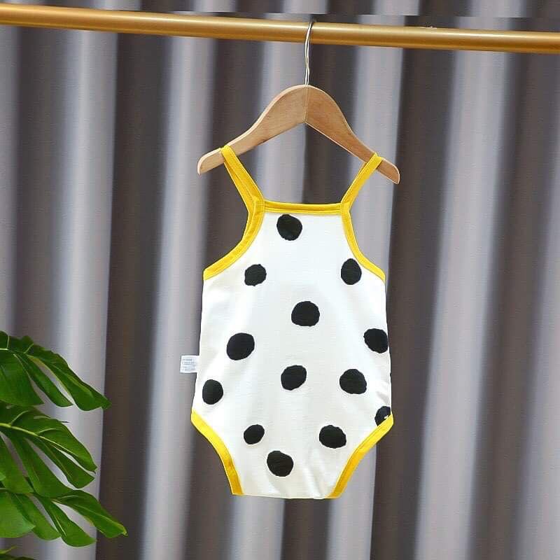 Body 2 Dây Chất Cotton Mùa Hè Siêu Mát Mùa, Bộ ÁO Liền Quần Hàng Quảng Châu Cao Cấp Cho Bé Trai, Bé Gái