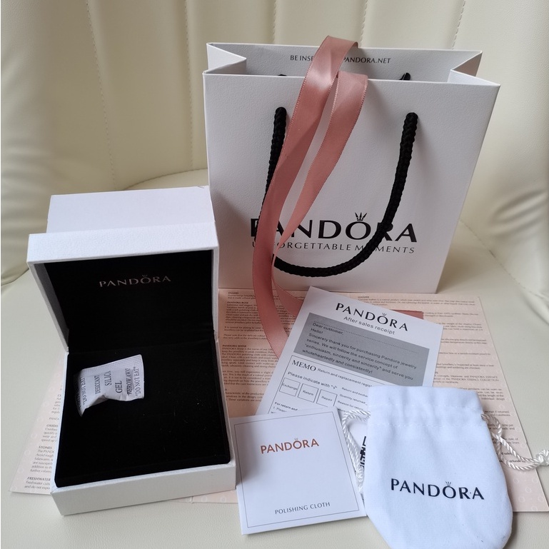 Hộp Pandora đầy đủ túi giấy chuẩn hãng - Hộp quà tặng - Hộp vòng tay , hộp nhẫn Pandora full combo