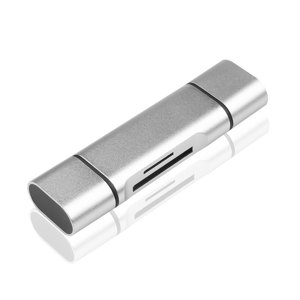 Đầu đọc thẻ nhớ 3 trong 1 cổng USB 3.0 USB A Micro USB với 2 ngăn thẻ TF SD dành cho máy tính bàn