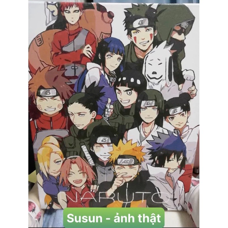 Tranh Sơn Dầu Số Hoá Tự Tô Hình Naruto K010