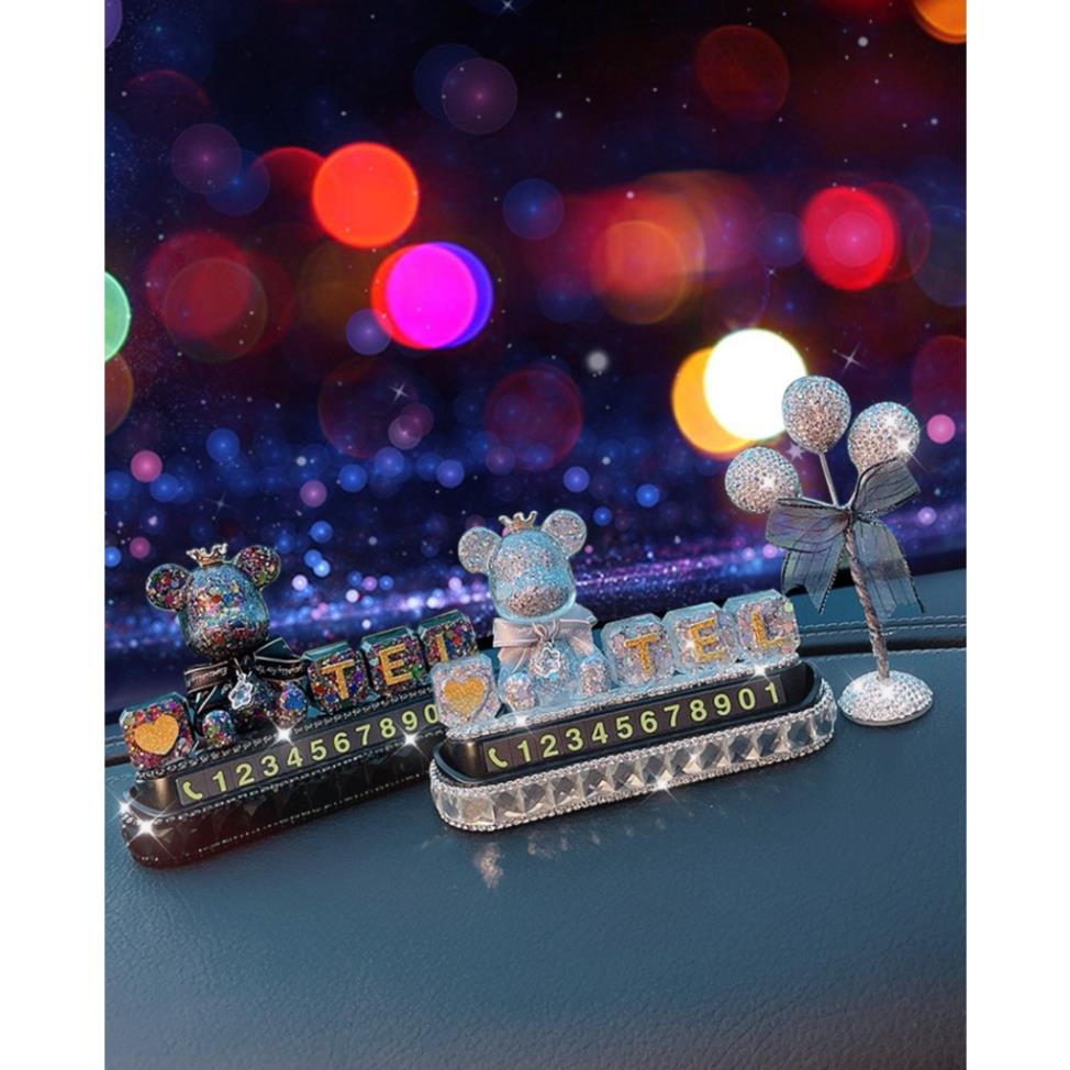 Bảng Số Điện Thoại Ô Tô Gấu Sang Trọng , Dãy Số Điện Thoại Trên Xe Hơi Gấu Dễ Thương