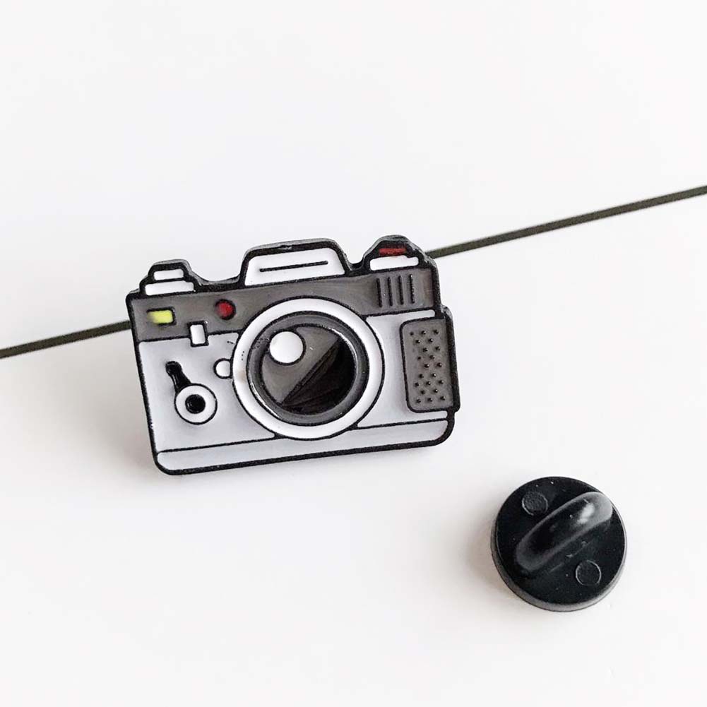 Ghim cài áo hình camera độc đáo dành cho nam nữ