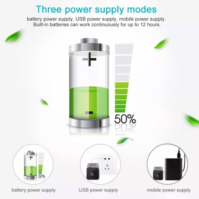 Camera mini IP WiFi siêu nhỏ pin sạc Full HD 1080P không dây an ninh, giám sát hồng ngoại ban đêm WJ11 | BigBuy360 - bigbuy360.vn