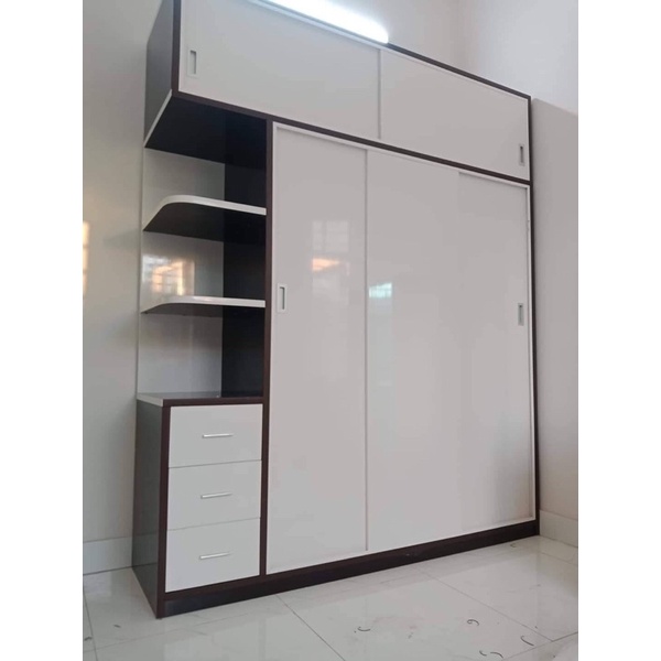 Tủ quần áo cửa lùa, tủ nhựa Đài Loan cao cấp, tủ đựng quần áo cửa đẩy, cửa trượt đựng quần áo chăn màn