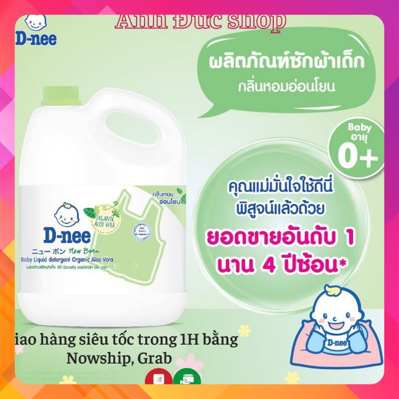 [Hàng nội địa] Nước giặt Dnee Thái Lan can 3000ml