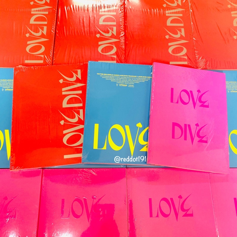 Bộ ảnh album nhóm nhạc IVE - LOVE DIVE