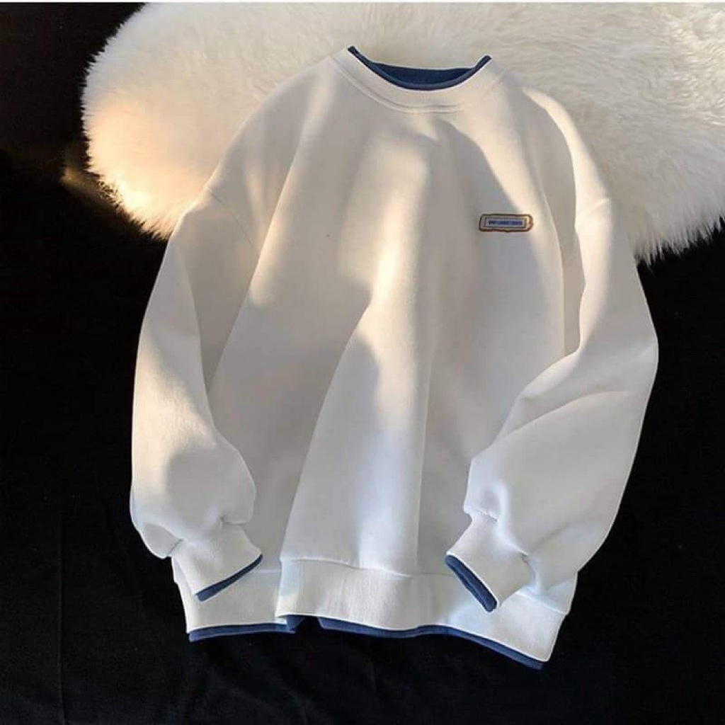 Áo Sweater nam nữ Chất Nỉ Cotton, from rộng Áo nỉ Siêu Hot Phong Cách Hàn Quốc