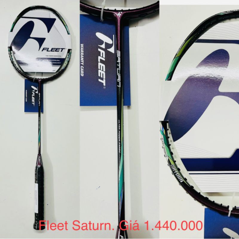 Vợt cầu lông Fleet Saturn chính hãng bảo hành 3 tháng