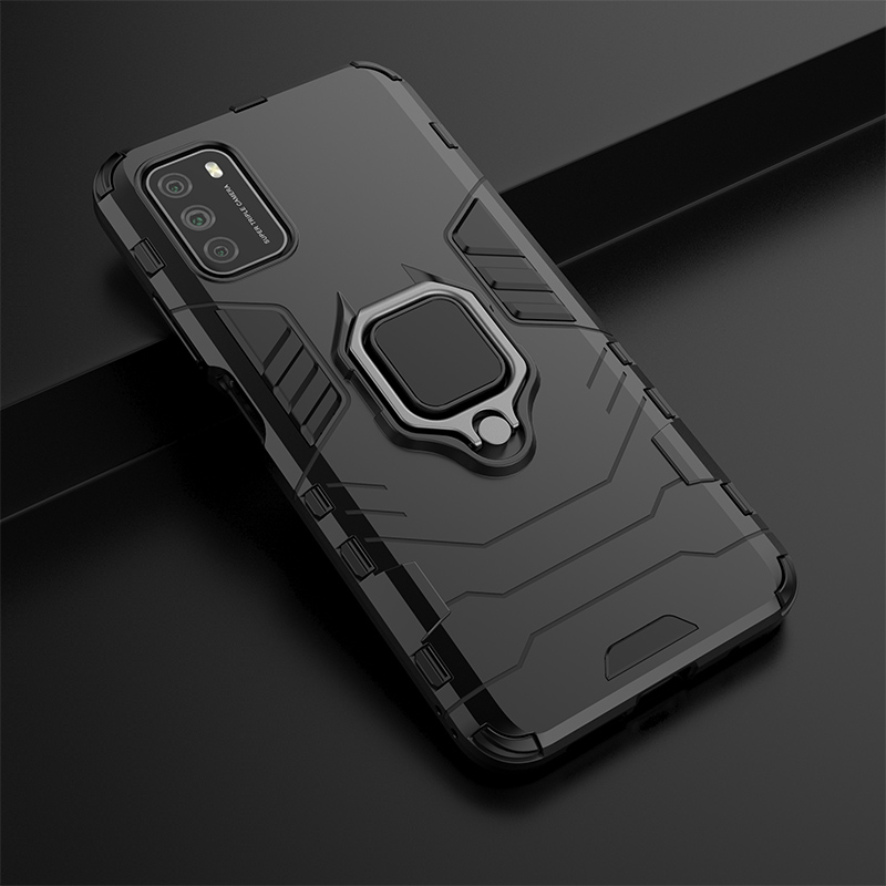 Ốp Lưng Armor Kèm Nhẫn Móc Ngón Tay Cho Xiaomi Redmi 9t