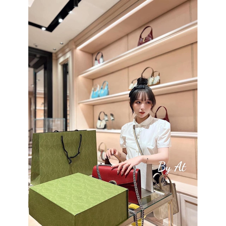 Sơ mi cộc tay cổ sen hàng loại 1 siêu xinh