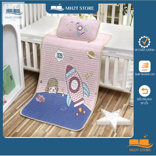 Chiếu cao su non cho bé đi học,chiếu cao su kt 60x120cm mh2t store