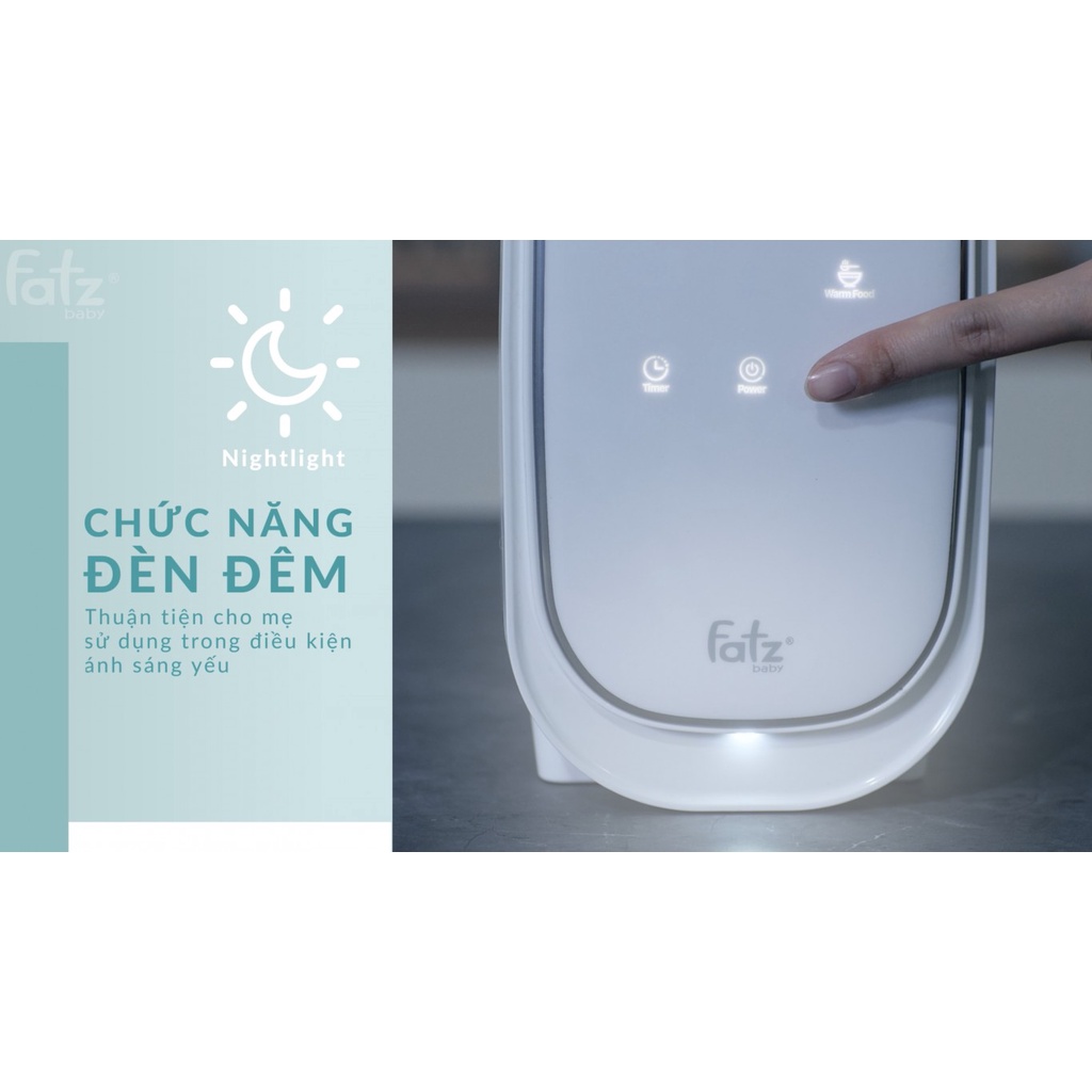 Máy hâm sữa tiệt trùng điện tử Fatzbaby Duo 6 FB3090CY