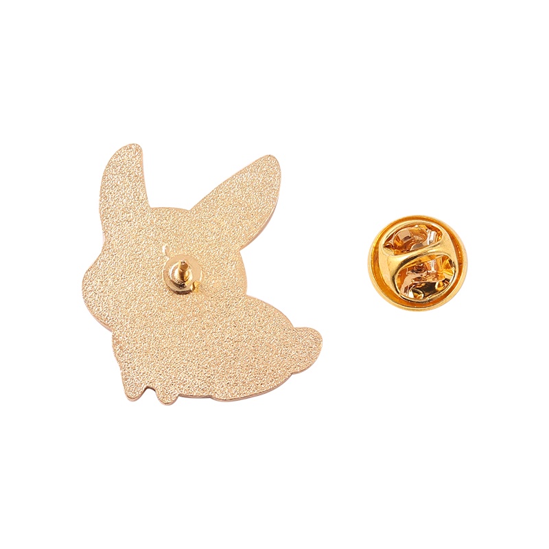 Ghim cài áo hình chú thỏ hoạt hình dễ thương ngộ nghĩnh