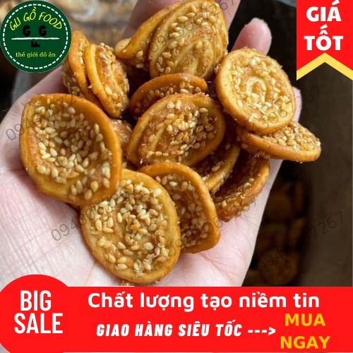 BÁNH TAI HEO TẨM MÈ GIÒN RỤM, THƠM NGON