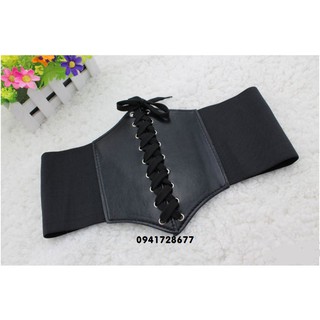 Dây nịt thắt lưng bản rộng ôm trọn vòng eo-MSCTL0001
