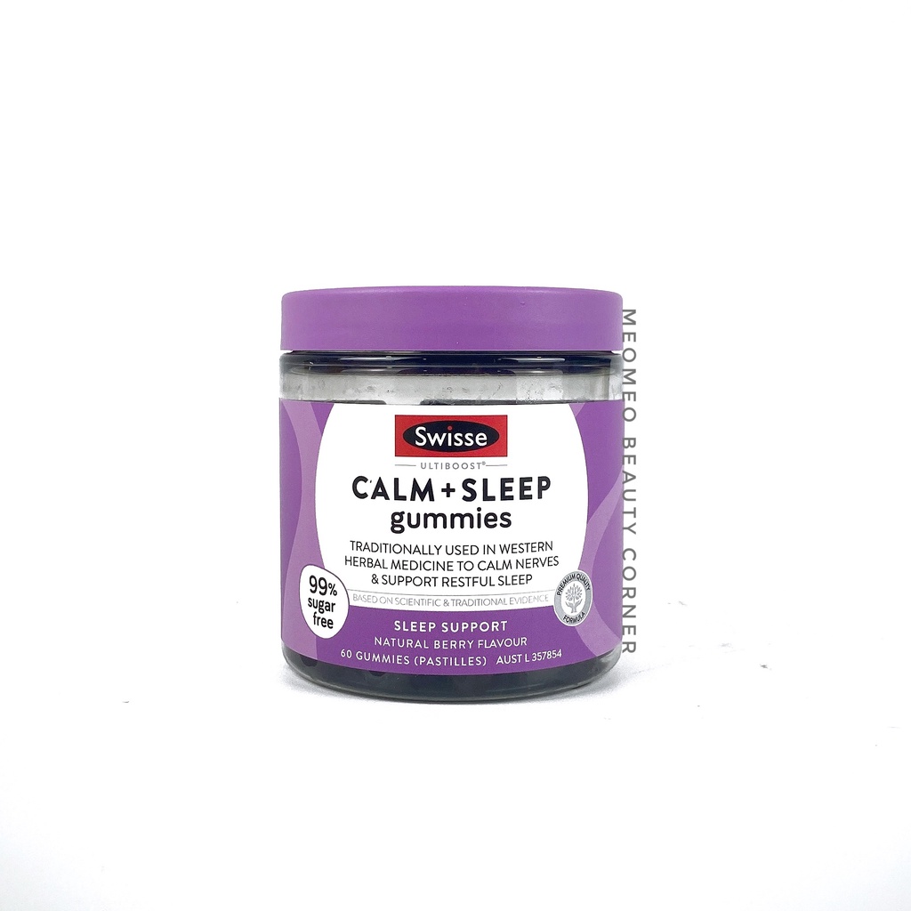 [ Tem Chemist ] Ngủ ngon Swisse Sleep/ Relax &amp; Sleep/ Clam+Sleep Gummies