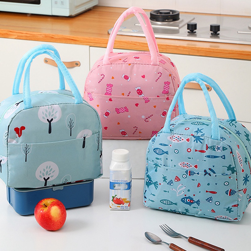 Túi Đựng Cơm Trưa Giữ Nhiệt Cỡ Lớn Tiện Dụng