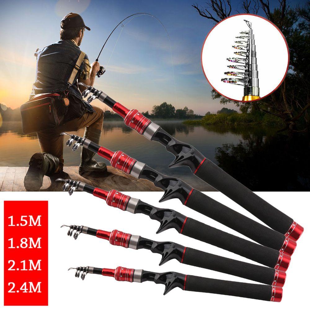 MUVAKO Cần Câu Cá Siêu Nhẹ Dễ Điều Chỉnh Mang Đi Tiện Dụng