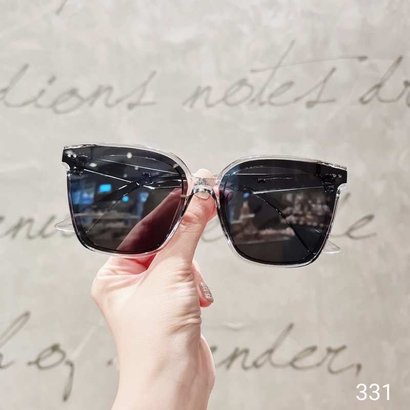 Kính Râm GM LOCELL Nam Nữ Cao Cấp Siêu Bền Chống Tia UV Màu trà - cam - trắng sữa - xám tây