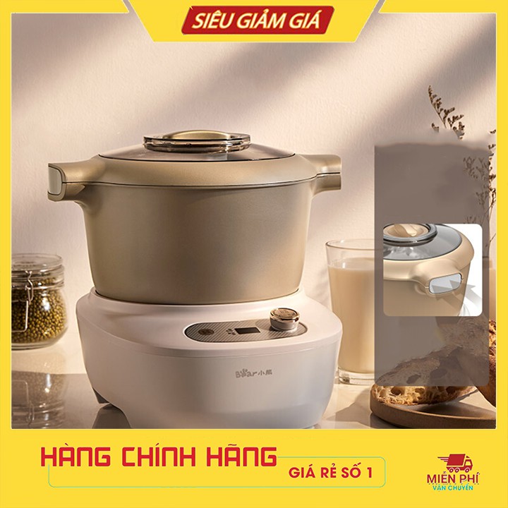 Máy Nhồi Bột Bear 5L - A50E2 bản nội địa - Hàng Có Sẵn - Bảo Hành 12 Tháng