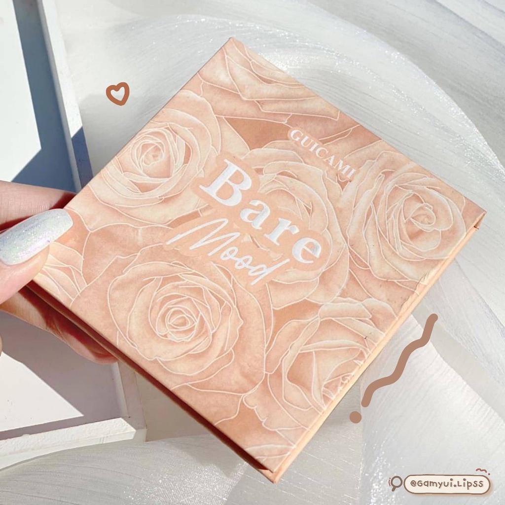 Bảng mắt Guicami Bare Mood - (Bảng Mắt 24 Ô Odbo Candy Love)