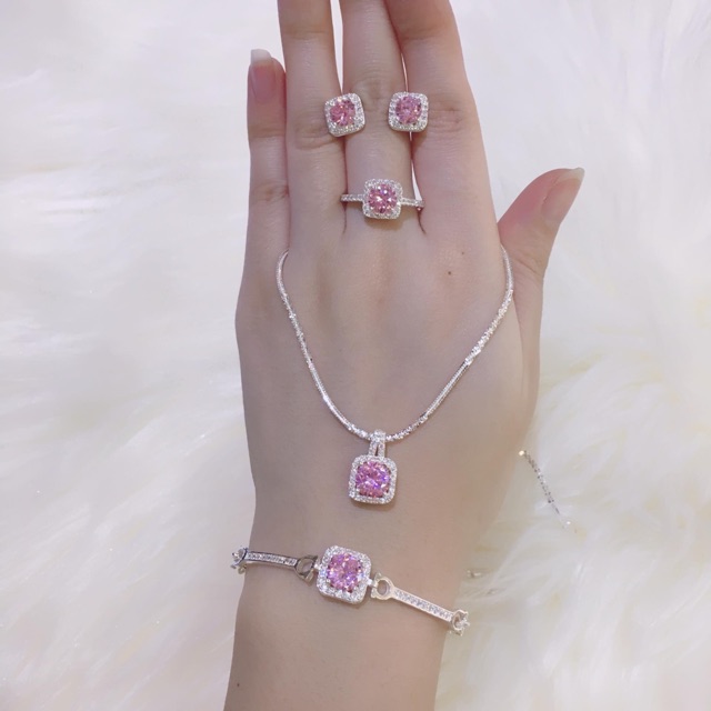 Bộ Trang Sức Bạc Cao Cấp