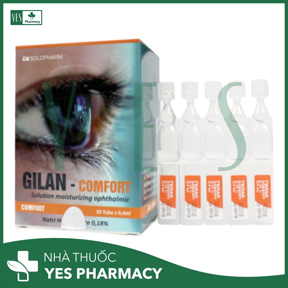 Dung dịch nhỏ mắt Gilan Ultra Comfort 0.3%  - Nhà thuốc Yes Pharmacy
