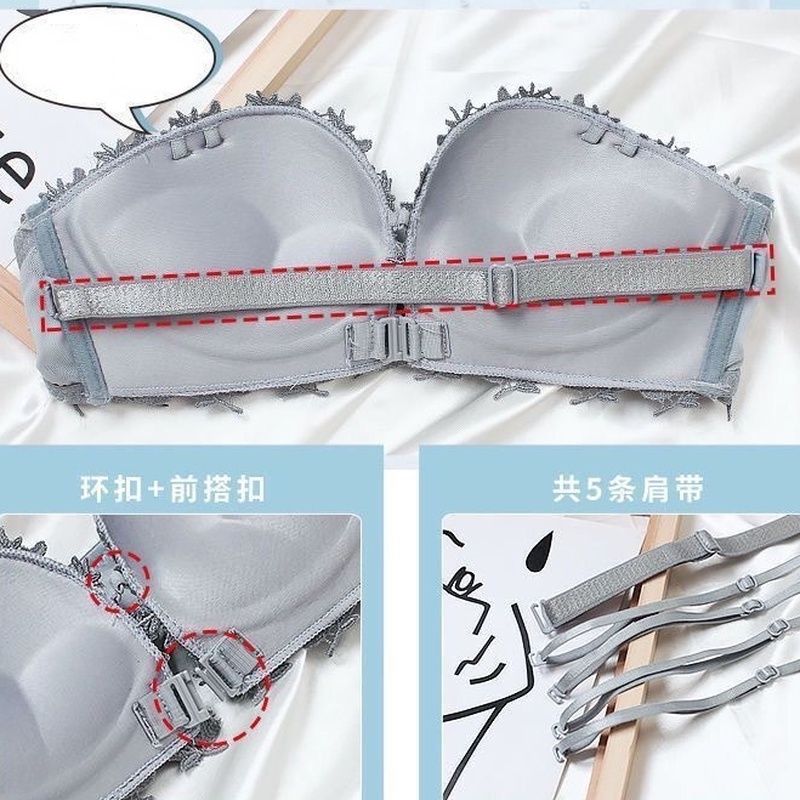 Áo lót nâng ngực không gọng cúp 3/4