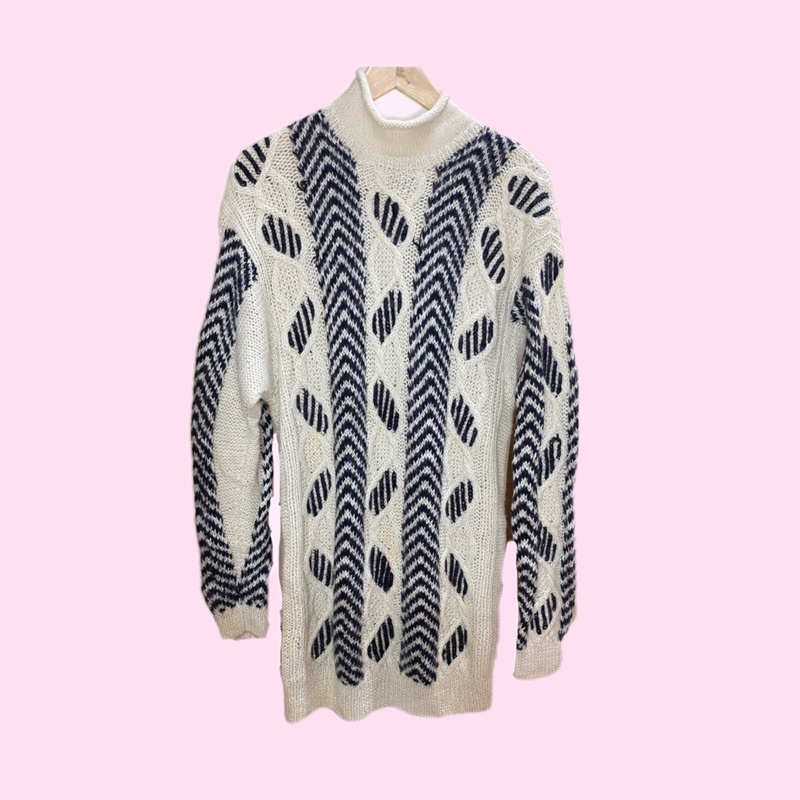 ÁO LEN THỔ CẨM HOẠ TIẾT TAY BỒNG DÁNG DÀI( nhiều mẫu)Q | BigBuy360 - bigbuy360.vn