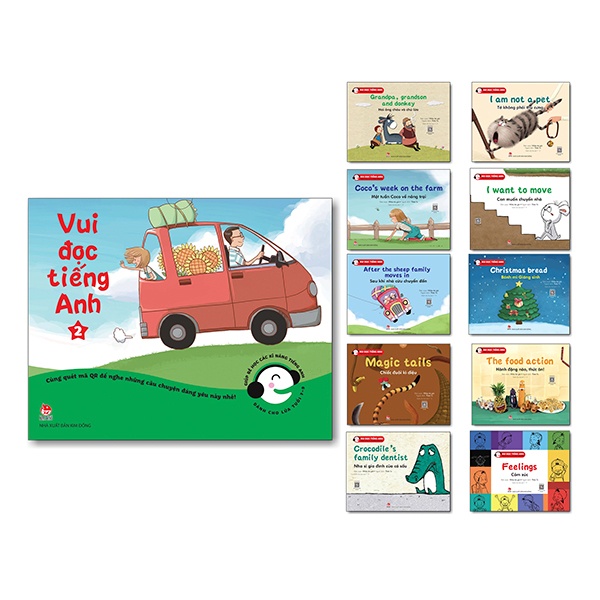 Sách Vui Đọc Tiếng Anh - Giúp Bé Học Các Kĩ Năng Tiếng Anh - Dành Cho Lứa Tuổi 7 - 9 (Boxset 10 Cuốn)