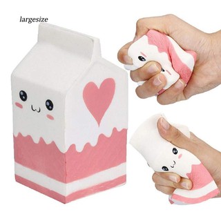 Đồ chơi bóp mềm hình hộp sữa chua dễ thương giúp giải tỏa căng thẳng cho người lớn và trẻ em