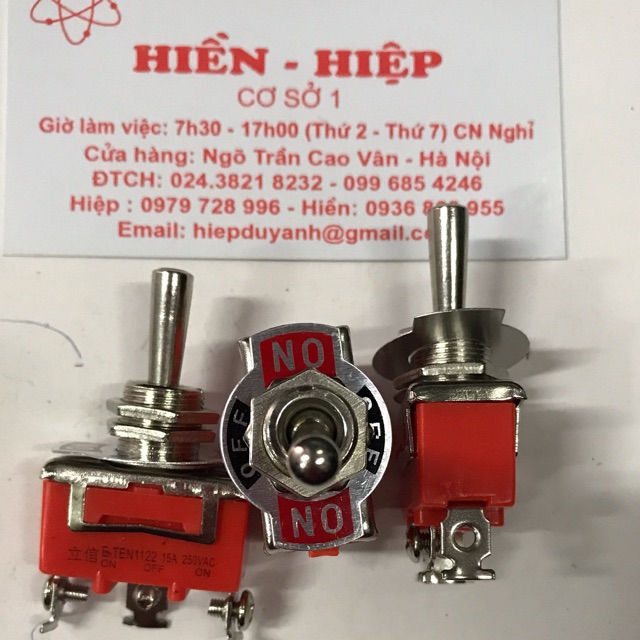 Công tắc 3 chân tắt -bật 1122