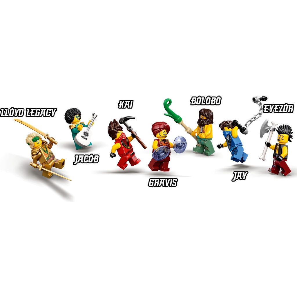 Đồ chơi Lắp Ráp LEGO Ninjago 71735 Giải Đấu Của Những Bậc Thầy