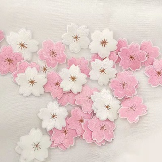 Set 10 Miếng Dán Ủi Quần Áo Hình Hoa Xinh Xắn