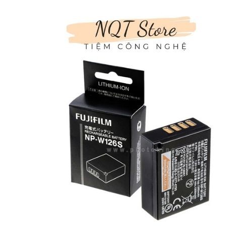 [BẢO HÀNH 1 ĐỔI 1] Pin Fujifilm NP-W126S DÙNG ĐƯỢC CHO TẤT CẢ DÒNG MÁY ẢNH FUJI X-SERIES TẠI NQT Store