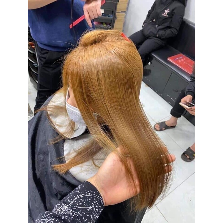 Bóc Màu YICAI Tóc Đỏ Đen Xanh Ra Vàng Không Cần Oxy