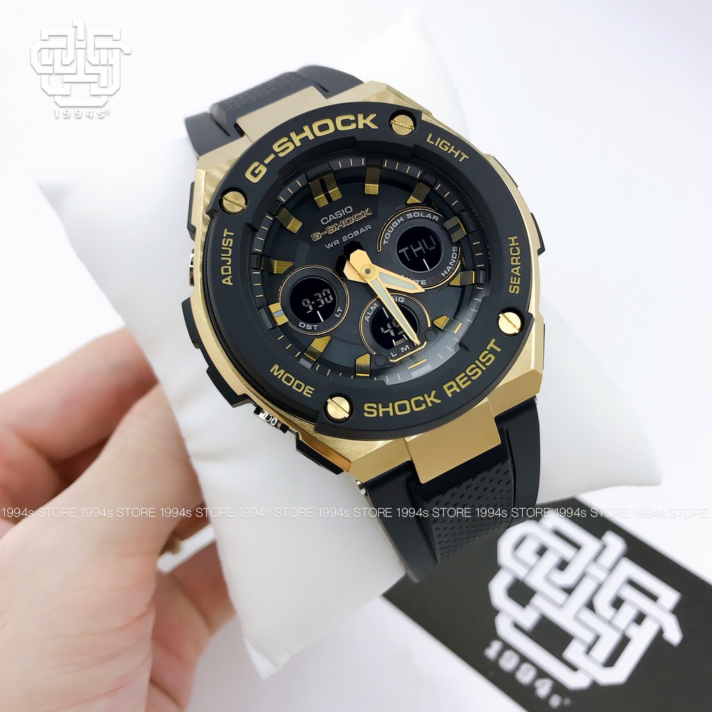 Đồng hồ nam Casio G-Shock GST-S300 / GST-S300G-1A9 chống va đập, chống nước 200m, size 49mm, hàng chính hãng