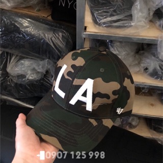 Nón kết camo logo LA (VNXK)