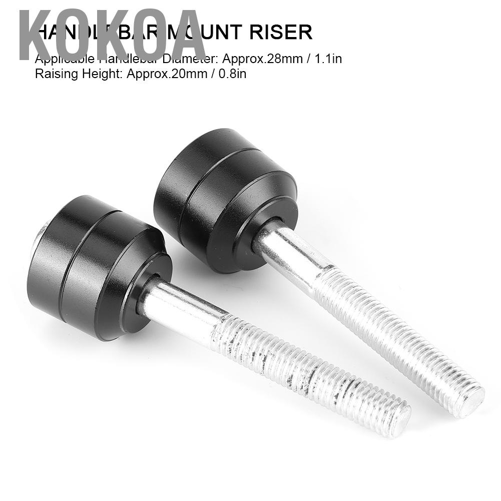 Cặp Phụ Kiện Nâng Tay Lái 28mm 20mm Cho F650 Gs / Twin F700 / Gs F800 Gs / Gs Adventure | BigBuy360 - bigbuy360.vn