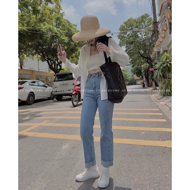 Quần xích bên eo mã 5008