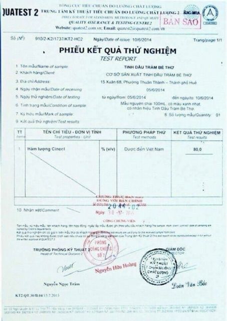 TINH DẦU TRÀM BÉ THƠ MÀU XANH CHAI 50 VÀ 100ML