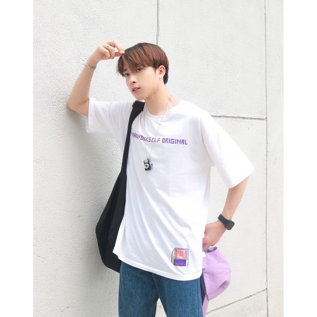 Áo Phông Rộng Nam MYO Vải Cotton In Hình Game Aesthetic