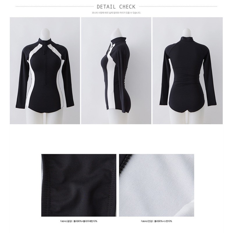 Bikini bộ đồ bơi nữ 2 mảnh nóng bỏng áo dài tay hàn quốc - Ảnh thật cuối | BigBuy360 - bigbuy360.vn