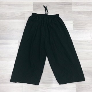 Quần culottes lanh thoáng mát