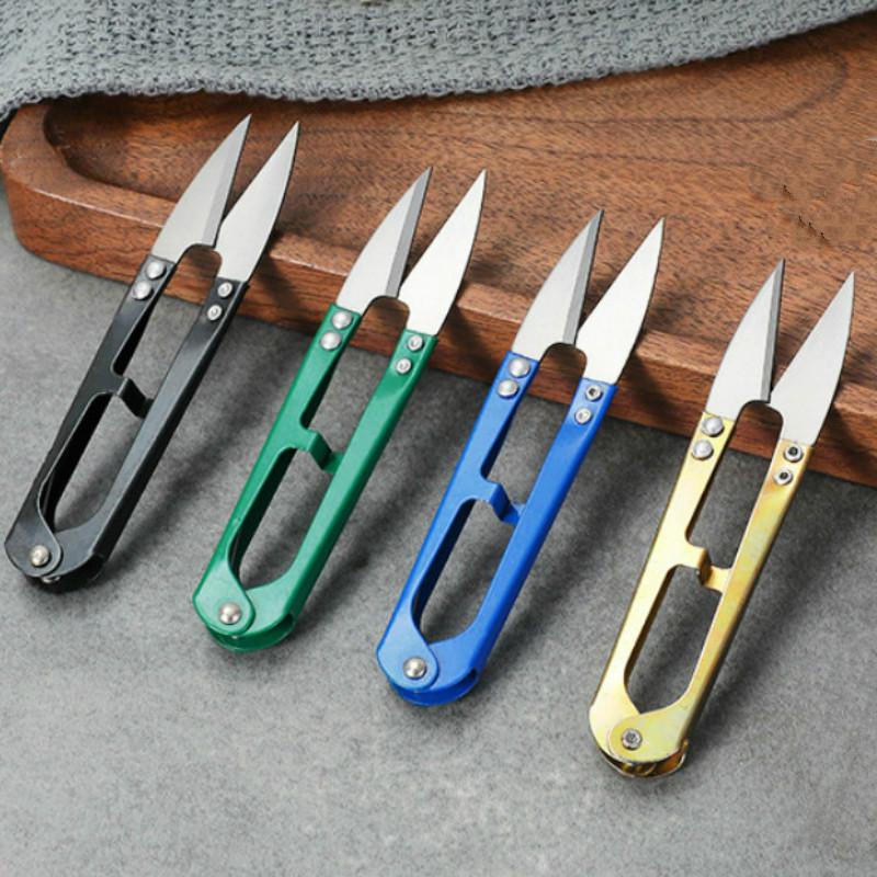 Kéo Cắt Chỉ Hình Chữ U Bằng Thép Không Gỉ Tiện Dụng