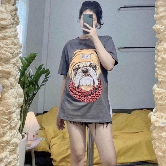 [ Hàng Chuẩn ] Áo Thun Nữ Quảng Châu Chất Mềm Mịn Mát Unisex