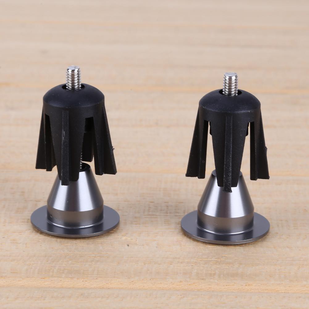 Cozyroomsa One Pair Bike Bicycle Aluminum Handlebar Grips Handle Bar Cap End Plugs