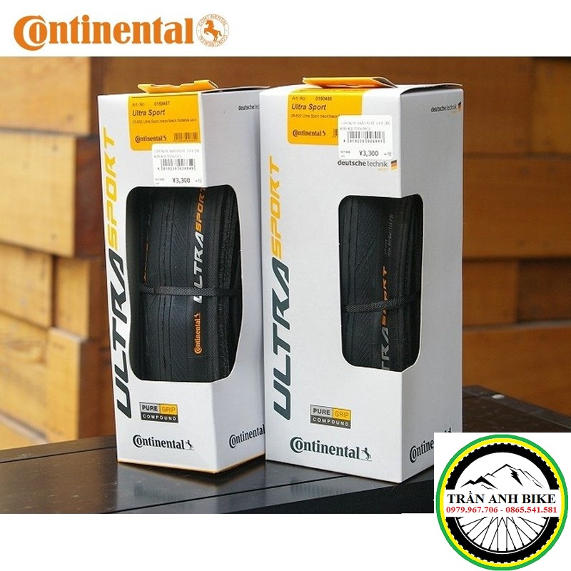 Vỏ lốp gấp xe đạp cao cấp Continental Ultra Sport 3 700x23c - 1 chiếc