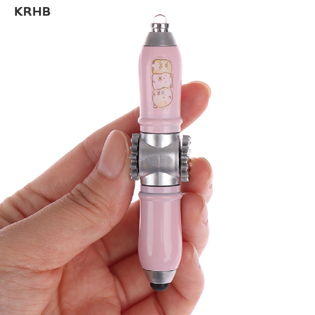 Bút Quay Đồ Chơi Fidget Spinner KRHB al Có ĐèN LED PháT SáNg Mới