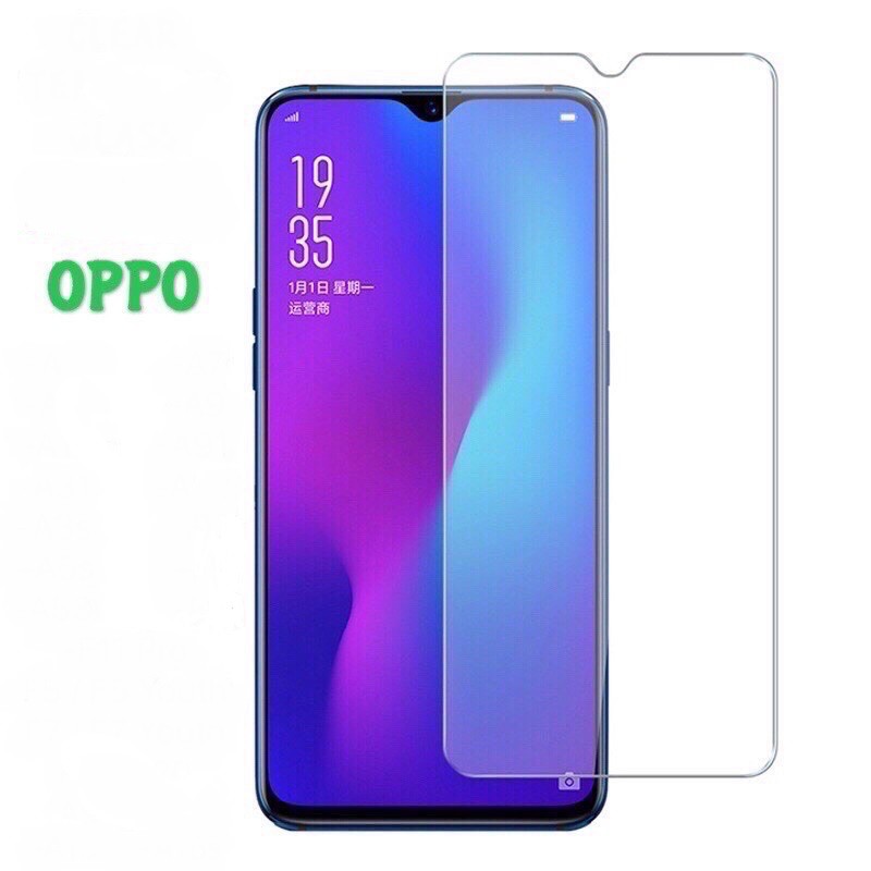 Kính cường lực trong suốt Oppo A5s